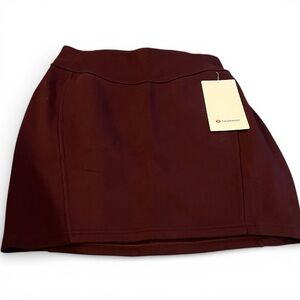 Scuba High Rise Mini Skirt NWT